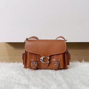 👜 COACH Cargo Soft Tabby Shoulder Bag Brown 👜